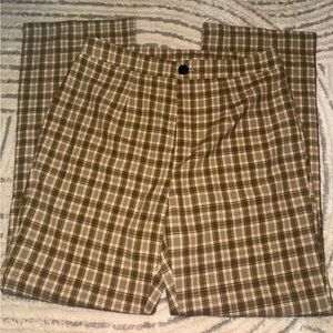 SHEIN plaid printed pants. Size large.
